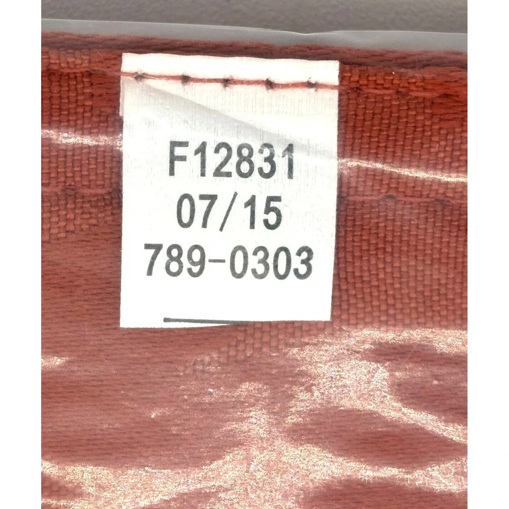 JCPenney Home Florence Damask Placemats 13x19‎ Autumn Vine Rust Color Set of 4